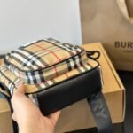 BBR Vintage Check Monogram – Bag – Tan