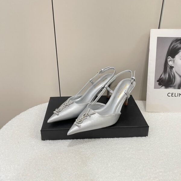 YSL Opyum Slingback Pumps - Heels