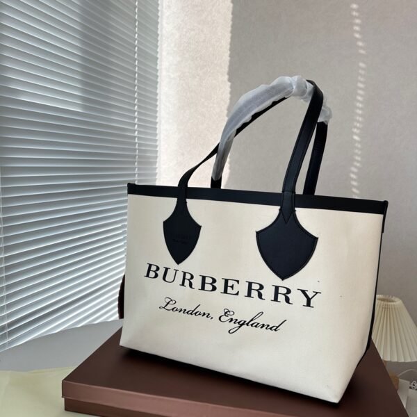 BBR Medium Title Vintage Check Beige/Black - Bag