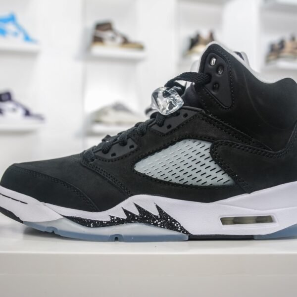 NK Air Jordan 5 Retro Black/White - Sneakers