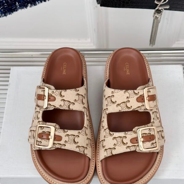 CEL Triomphe Canvas Sandals - Sandals