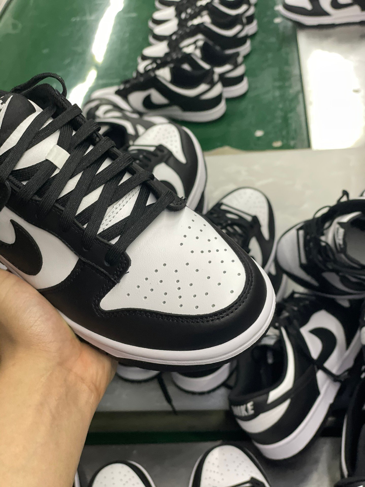 NK Dunk Low Retro Black/White - Sneakers - Image 8