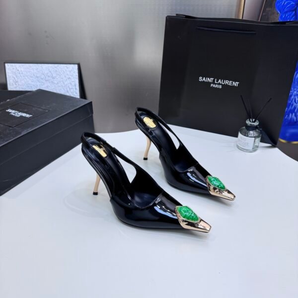 YSL Opyum Slingback Pumps - Heels