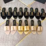 YSL Cassandra Flat Slides – Slide