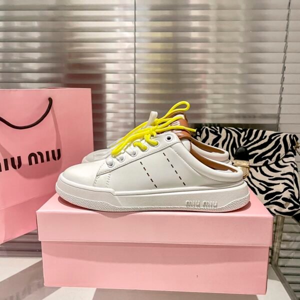 MIU Logo Patch Sneakers - Sneakers