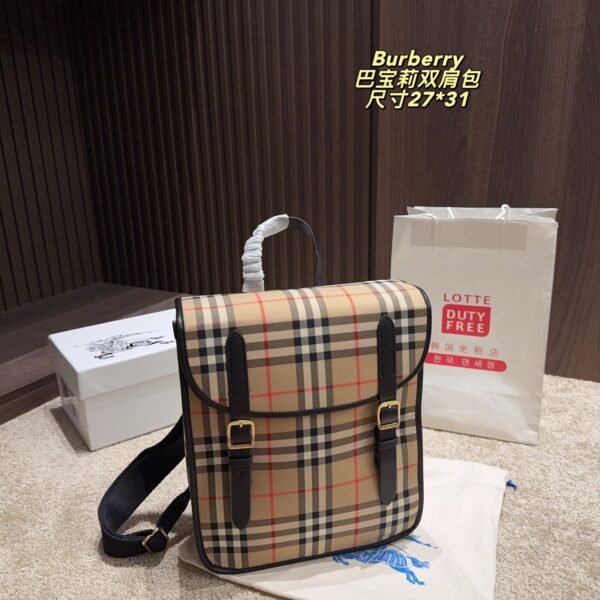BBR Vintage Check Backpack - Backpack