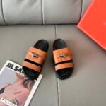 HM Oran Sandals Tan Leather – Sandals – Silver
