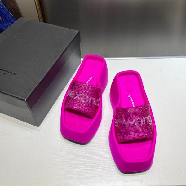 BAL Amina Muaddi x Alexander Wang Sandals - Sandals