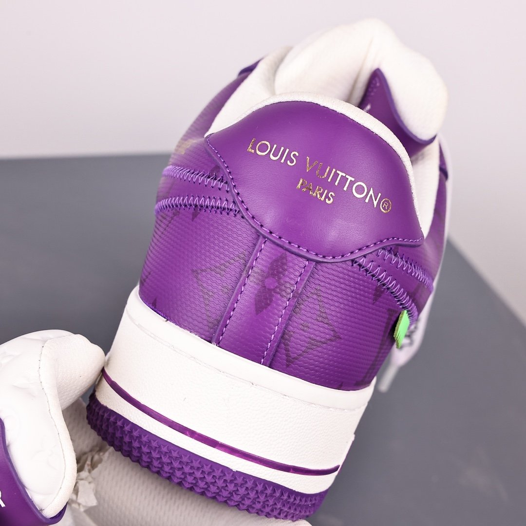LV Trainer Sneaker Purple Monogram - Sneakers - Image 2