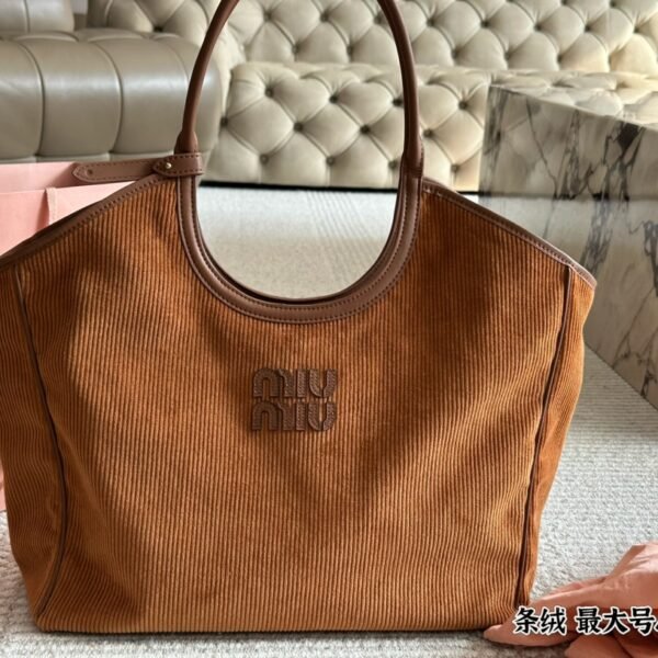 MIU Corduroy Tote - Bag
