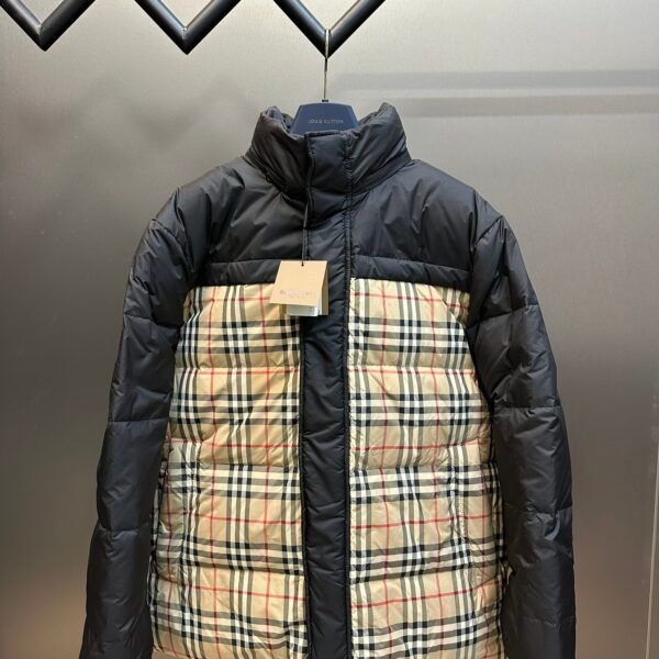 BBR Reversible Vintage Check Puffer - Jacket