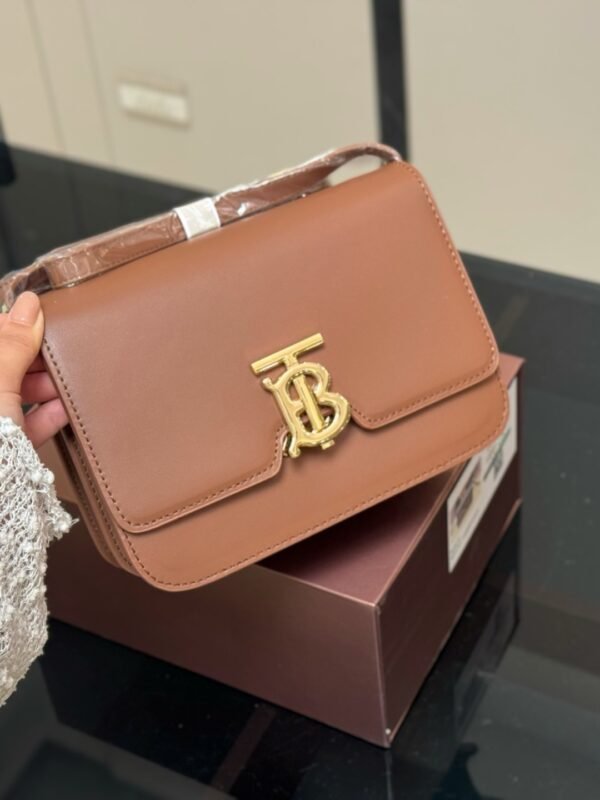 BBR TB Bag Tan Leather – Bag – Red