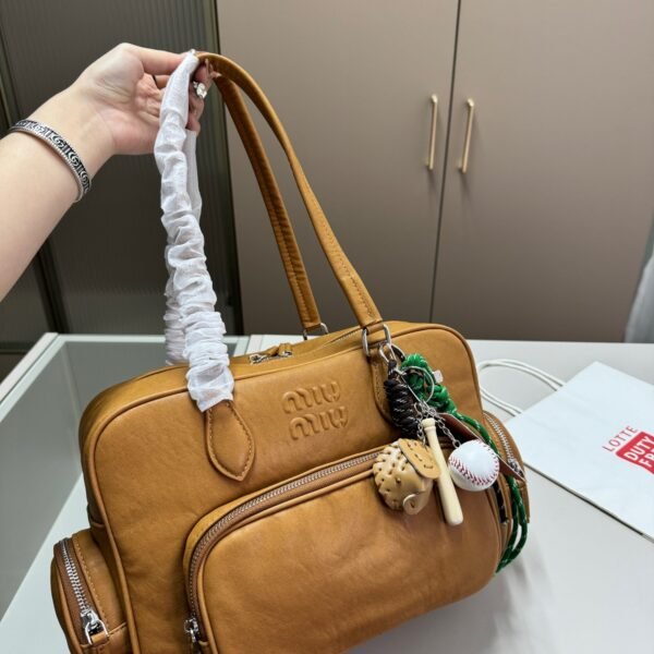 MIU Bowling Bag Leather - Bag