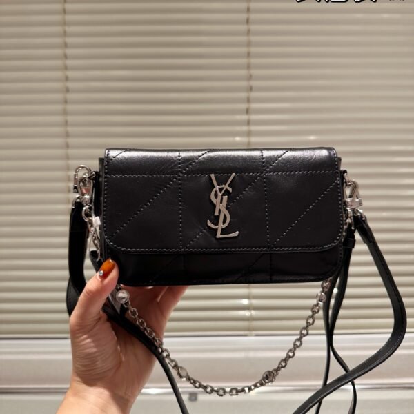YSL Jamie Small Black Leather - Bag
