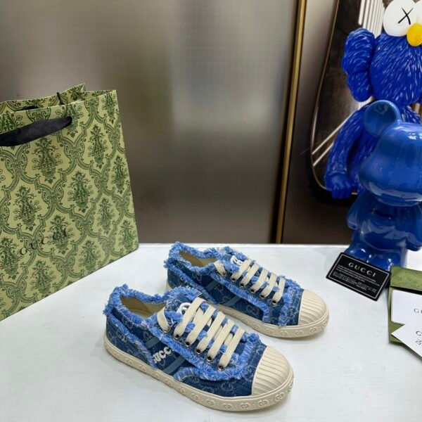 GG Tennis 1977 Blue Denim - Sneakers