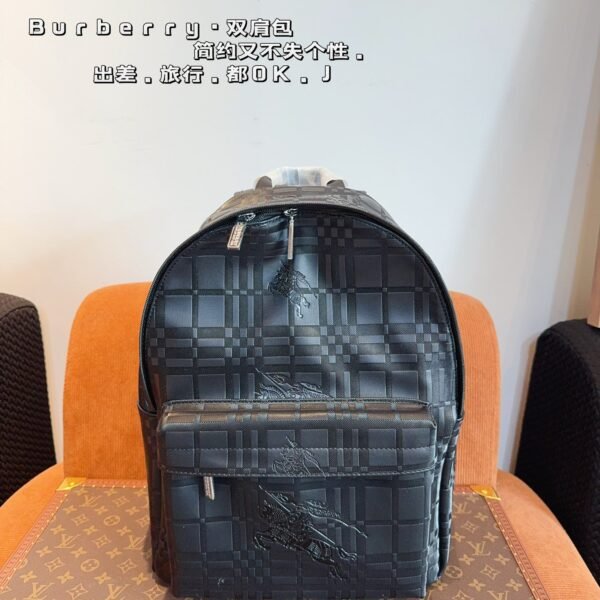 BBR Check Monogram Backpack - Backpack