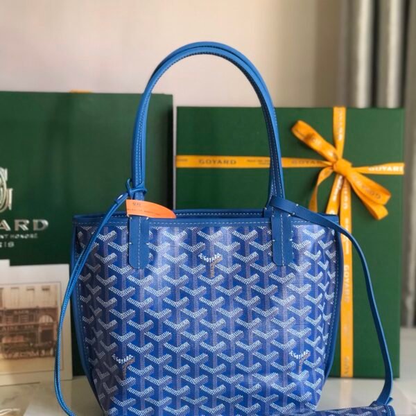 GYD Saint Louis PM Blue GYDine Canvas - Bag
