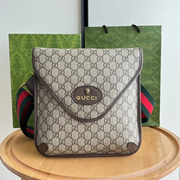 GG Ophidia GG Messenger Beige/Ebony GG Supreme Canvas - Bag
