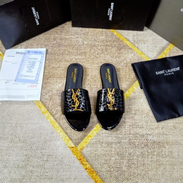 YSL Cassandra Slides - Sandals