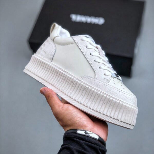 CC Calfskin Platform Sneakers - Sneakers