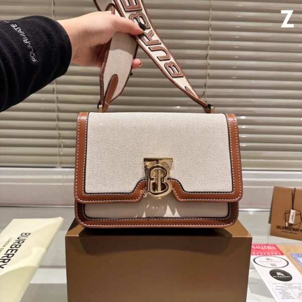 BBR TB Bag Beige Canvas - Bag