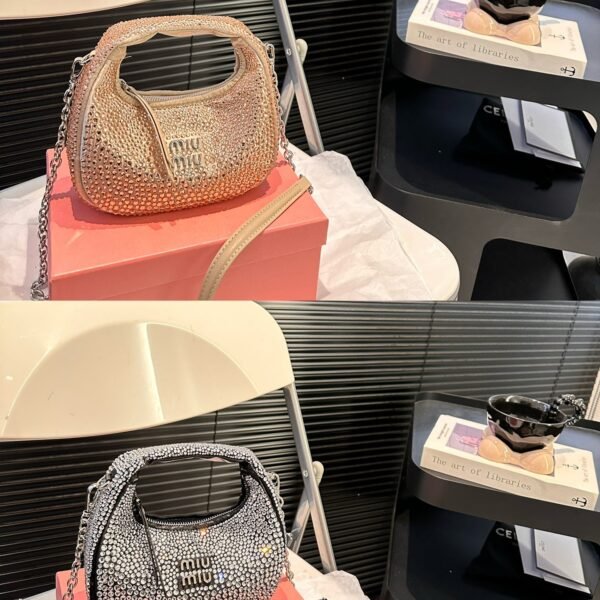 MIU Crystal Mini Bag - Bag