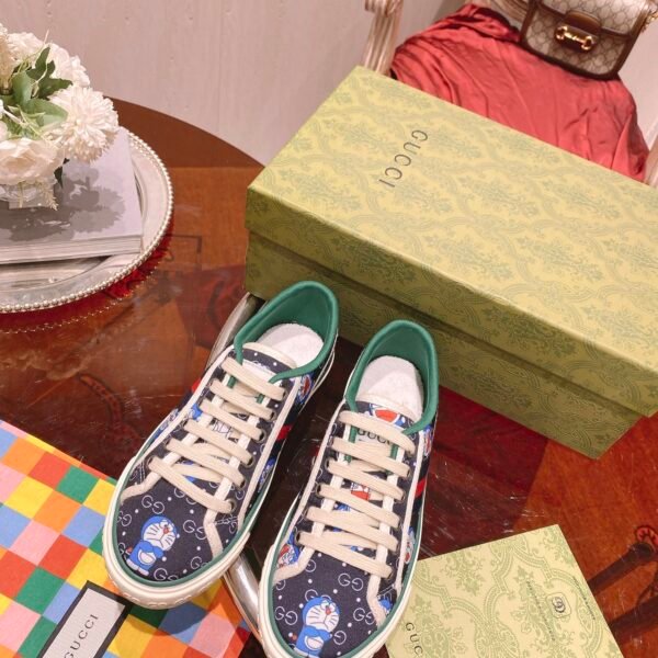 GG Tennis 1977 Doraemon Doraemon Canvas - Sneakers