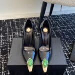 YSL Opyum Pumps – Heels – Green