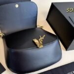 YSL Solferino Small Black Leather – Borsa