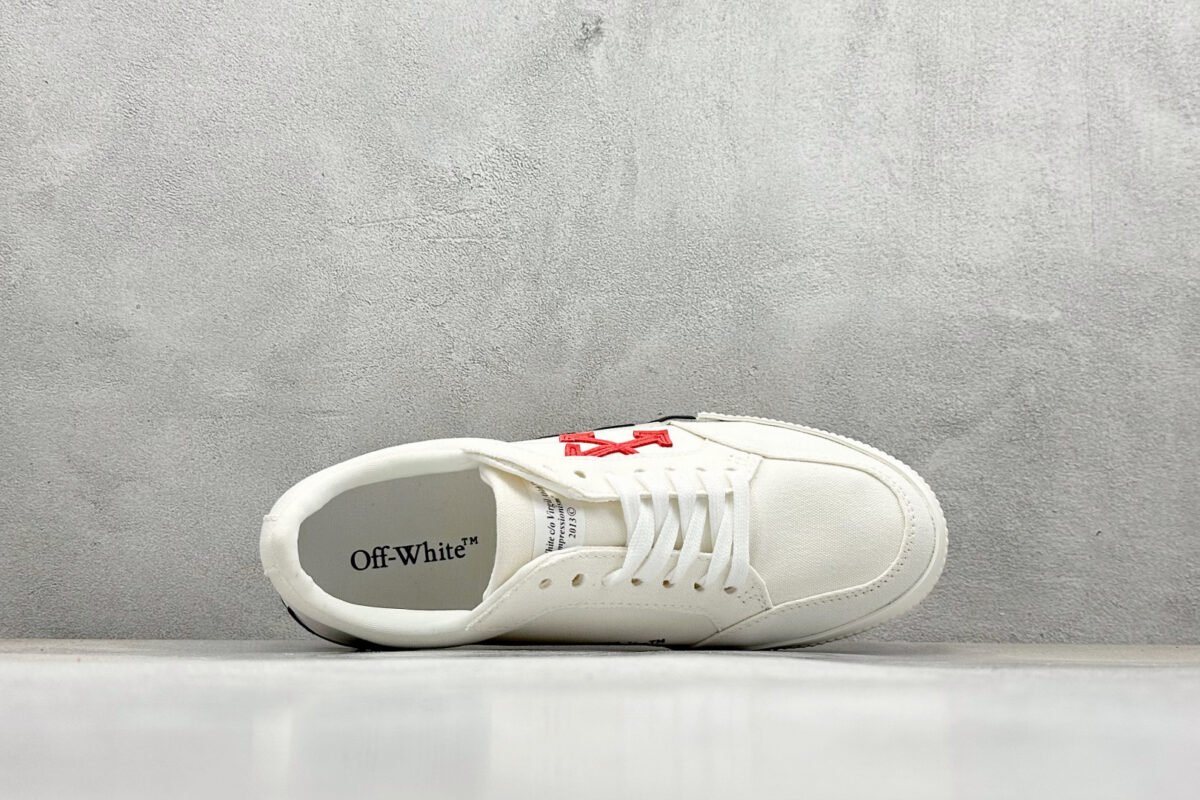 OW Vulcanized Low Top – Sneaker – Cuoio — 3
