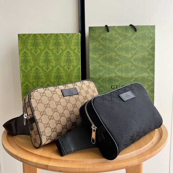 GG Ophidia GG Supreme Beige Ebony/Black - Bag