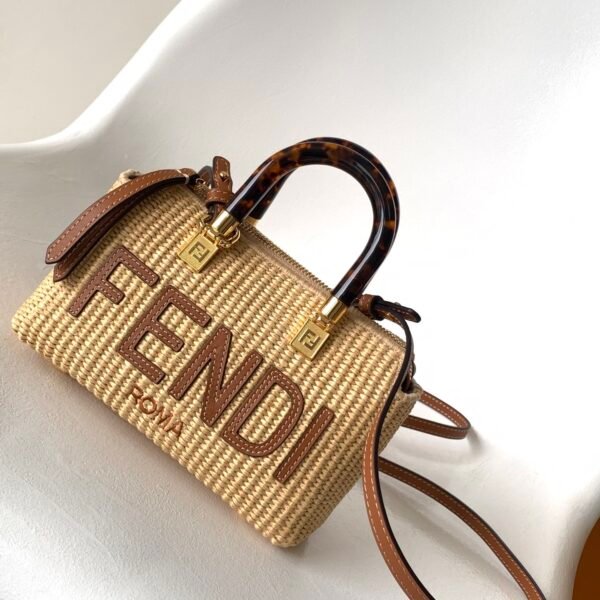 FD By The Way Mini Raffia with Tortoiseshell Handle - Bag