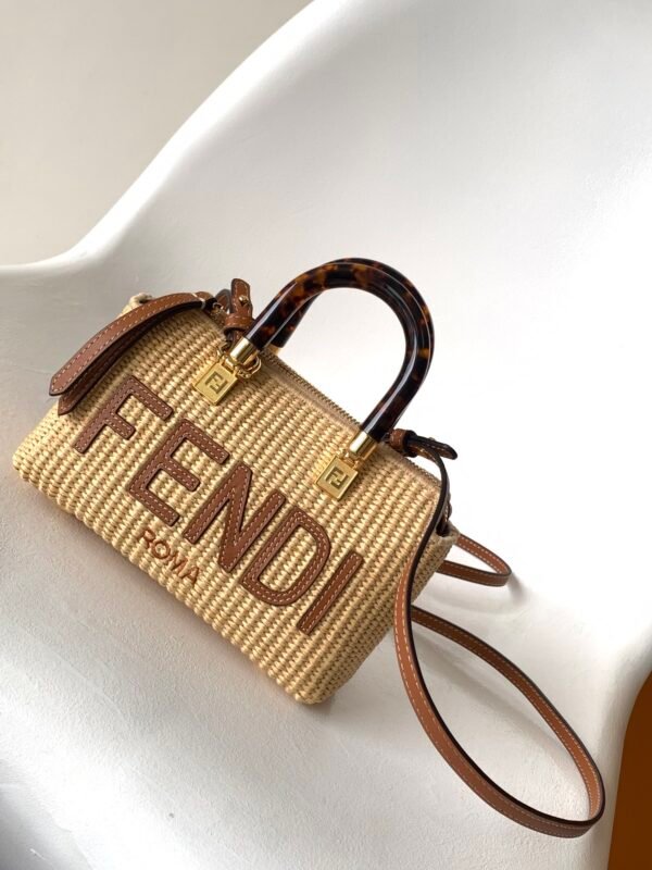FD By The Way Mini Raffia with Tortoiseshell Handle – Bag