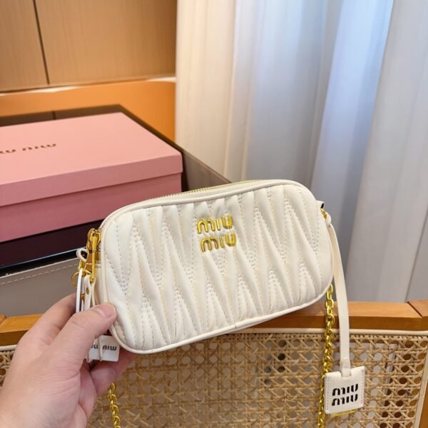 MIU Matelassé Camera Bag Various Colors - Bag