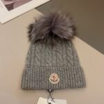 MCL Cable Knit Beanie Grey Wool – Cappello