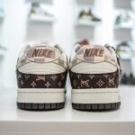 NK Dunk Low x LV Monogram/Checkered – Sneakers
