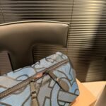 BBR Monogram Jacquard Blue – Belt Bag