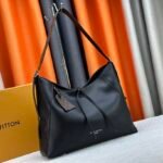 LV CarryAll MM Black Leather – Bag