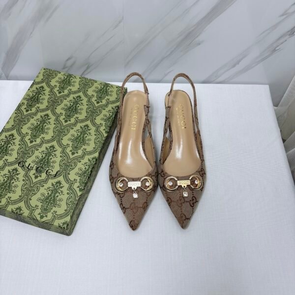 GG Horsebit Slingback - Heels