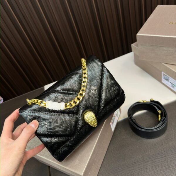 BV Serpenti Forever Black Leather - Bag