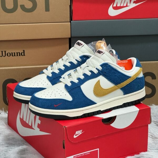 NK Dunk Low Kasina 10 Blue/Gold - Sneakers
