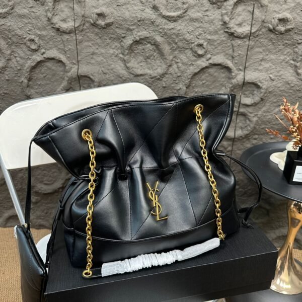 YSL Jamie Large Black Leather - Bag