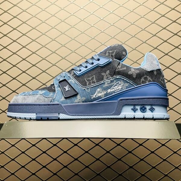 LV Trainer Sneaker Denim - Sneakers