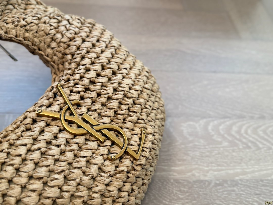 YSL Le 5 à 7 Hobo Raffia - Bag - Image 5