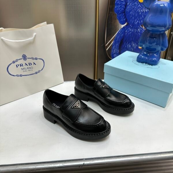 PR Triangle Logo Loafers - Shoes
