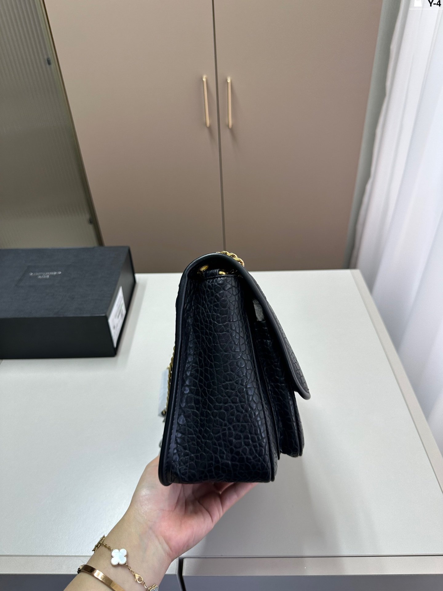 YSL Niki Medium Black Leather - Bag - Image 2
