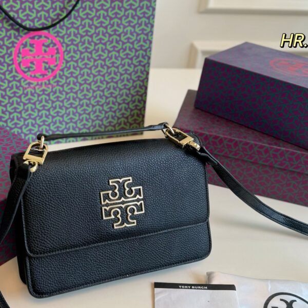 TB Britten flap handbag