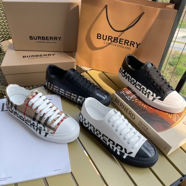 BBR Vintage Check Logo Sneakers - Sneakers