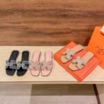 HM Oran Sandals Black Crystal – Sandals