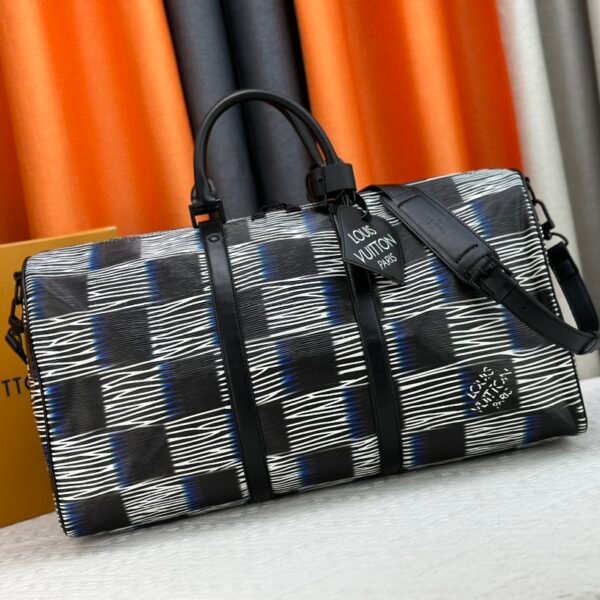 LV Keepall Bandoulière 50 Damier Infini Onyx - Bag